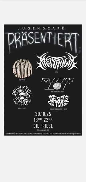 Kommt vorbei! Wir freuen uns auf euch!